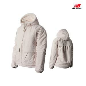 W 리버서블 플리스 집업 NBMDC4W802-35 베이지 여성자켓