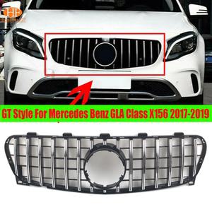 벤츠 GLA 클래스 GT 스타일 레이싱 그릴 앞 범퍼 X156 17-19