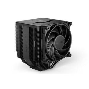 조용하세요! 다크 록 프로 5 조용한 냉각 CPU 쿨러 | 매우 높은 공기 흐름 고성능 구리 히트 파이프 7개 스피드 스위치 써멀 그리스 BK036