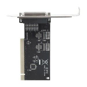 판화기 프린터용 드라이버 CD가 포함된 PCI 병렬 포트 카드, 32비트 버스 자동 할당 설계 카드