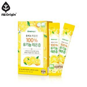 [엔젯오리진]통째로 착즙한 100 유기농 레몬즙(14포) X 1통
