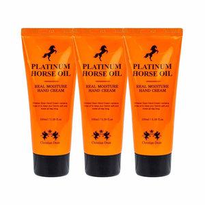 크리스찬딘 플래티넘 마유 리얼 모이스처 핸드크림 100ml x 3