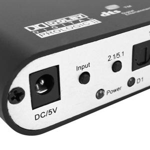 5.1 CH 오디오 디코더 SPDIF 동축-RCA DTS AC3 디지털-5.1 앰프 아날로그 컨버터 변환기 PS3DVD 플레이어 X