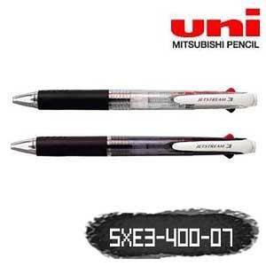 [ME297804_52CK]제트스트림 낱개 SXE3-400-07 3색 0.7mm