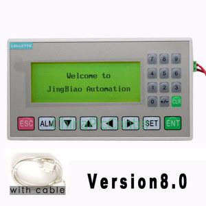 OP320-A 4.3 인치 텍스트 디스플레이, HMI 지원, 232 485 통신 포트, V8.0Q MD204L, OP320-A-S 신제품