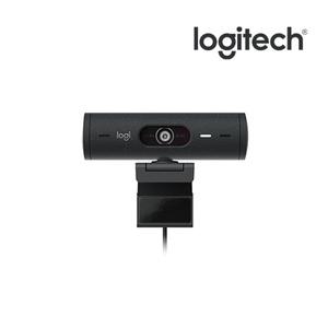 사은품증정 화상 카메라 웹캠 캠 컴퓨터 PC 줌 화상회의 USB 로지텍 Brio500 FHD 브리오 500 그래파이트