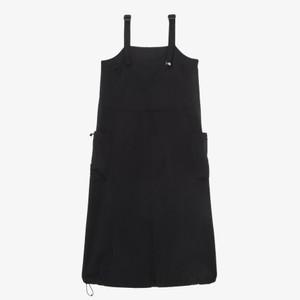 노스페이스 여성 레이어드 롱 원피스 25SS 여성 코브 원피스 NT7ZR30A BLK