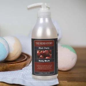 더허브스토리 향기좋은 바디워시 블랙체리 500ml-WA4078F