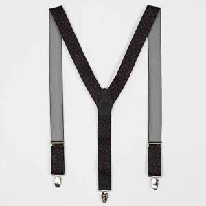 KING 남성 서스펜더 멜빵 플라워-W7AF93C