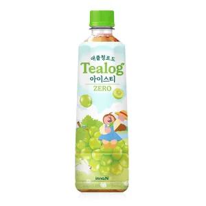 티로그 애플청포도 아이스티 제로칼로리 500ml X 48개 / 음료수 음료