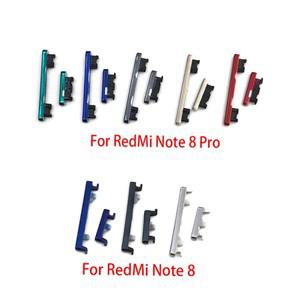 20 개/몫 Xiaomi Redmi Note 8 Pro 7 전원 켜기 볼륨 측면 버튼 키 플렉스 케이블 교체 부품