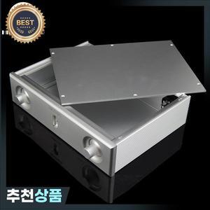 앰프 케이스 HIFI 오디오 알루미늄 섀시 쉘 CNC 2606A W261 mm H62 D190