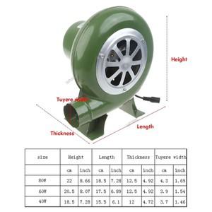 전기 송풍기 팬 바베큐 100v 적합 미니 대장장이 속도 어댑터 AC100-240V M89B와
