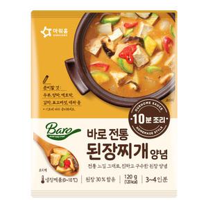 아워홈 바로 전통된장찌개양념 120g