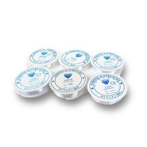 공예 우레탄 비즈와이어 와이어 비즈 0.4mm 염주재료 비즈와이어줄 팔찌공예 쇠줄 공예재료