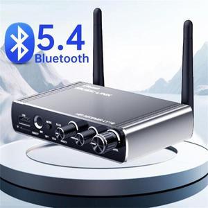 Bluetooth 5.4 송신기 AUX 3.5mm 동축 광섬유 무선 음악 오디오 어댑터 TV PC 용 원격 제어