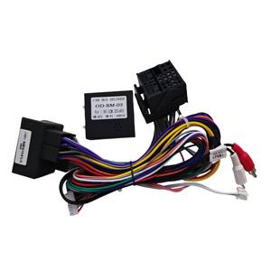 자동차 스테레오 와이어 하네스 어댑터 Canbus 박스 디코더 Bmw X3 E83 2006-2010 전원 케이블 OD-BMW-03 1
