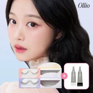 [올리오] ONLY 5초 부착 속눈썹 모음전 (노글루/펄스카라/가닥/부분/마스카라/글루/트위저)
