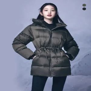 [아이더] 여성 GO LIGHT 구스다운 롱패딩 자켓_DWW23549
