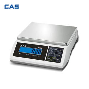 카스 디지털 충전식 정밀 전자 저울 EC-15D (15kg/1g) 계수기능 상업용 넓은짐판