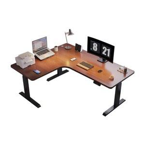 코너 PC테이블 블랙+블랙(왼쪽)180X80X74CM 자형 ㄱ자모션데스크 학생 ㄱ자