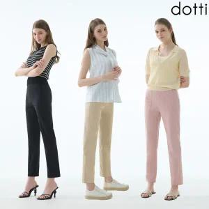 [도티 dotti] 도티 여성 25SS 나일론 뉴테이퍼드 팬츠 3종 (NSBW)