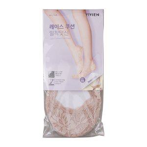 비비안 레이스쿠션밀착덧신
