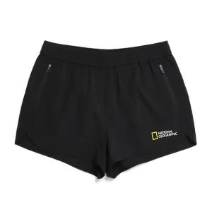 내셔널지오그래픽 N232WBS610 여성 4부 기본 보드숏 반바지 CARBON BLACK