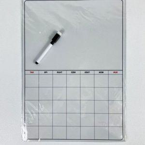 한달 캘린더 월별 보드판 칠판 계획표 월중 붙이는 냉장고 보드 자석 메모 화이트 달력 세로형스케줄 냉장
