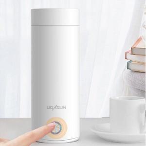 샤오미 휴대용 전기포트 보온병 물 끓이는 소형 텀블러 겸용 화이트유럽형 코드 443905
