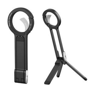 합금 전화 삼각대 Carabiner-iPhone 용 휴대용 양면 자기 데스크 마운트 핸들