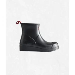 헌터 HUNTER [WOMEN] 플레이 숏 네뷸라 레인부츠 - 블랙 WFS2020NEB-BLK 2370430