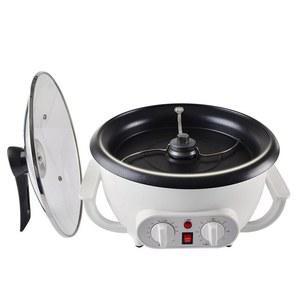 볶는기계 로스터기 로스팅 깨볶는기계 뚜껑 원두볶음기 전기 모델A 1500W 용량2KG