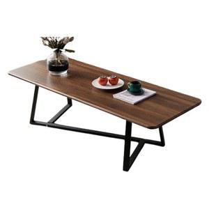 좌식 소파 테이블 원목 월넛 좌식소파테이블 호두색 6인용 차테이블 147x147x3