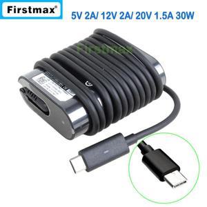 USB-C C 타입 태블릿 PC 충전기 델 래티튜드 11 5175 T04 T04E001 DA30NM150 08XTW5 전원 어댑터 공급 장치