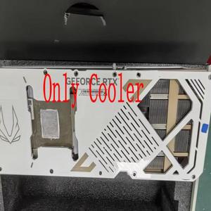 백플레이트가 포함된 ZOTAC GeForce RTX5090 AMP 비디오 카드용 화이트 라디에이터 쿨러