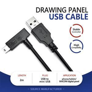 Wacom Intuos 4 5 Pro PTK440 640 650 651용 디지털 드로잉 패널 USB 케이블 USB-미니 UCB 안정 연결