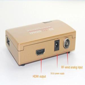 RF to HDMI 컨버터 아날로그 신호 변환 전체 채널 선택