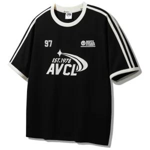 앨빈클로 AVCL 1978 링거 트랙 오버핏 반팔티 AST4821 (4 COLOR)