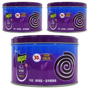 에프킬라 라벤다향 모기향, 3개