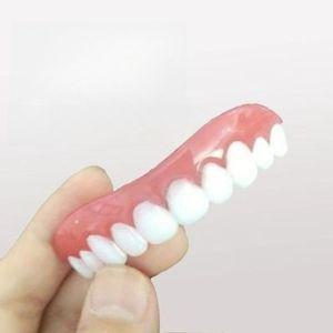 가짜 앞니 임시 틀니 미용 붙이는 화이트닝 모형 스트립