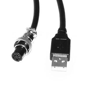 USB TO GX12 소켓 방수 12MM 5PIN MALE 플러그 커넥터 FEMALE M12 센서 6PIN 케이블 4PIN 항공 2M