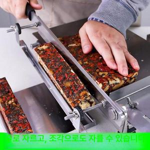 식품용 작두 고기 슬라이스 편육 절단기 12인치 냉동