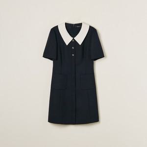[AK수원점] [로엠] 트위드 카라 원피스 RMOWF25S99