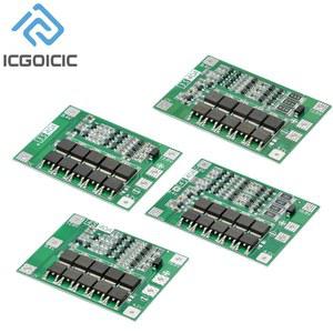 3S 4S 40A 이온 충전기 모터 12 균형 60A 보호 14 배터리 8V 1V BMS 16 18650 드릴 6V 보드 11