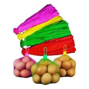 계란망 그물망 포장망 100 p 망사주머니 과일망 35cm 개입 보관주머니 귤망