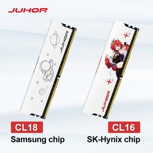JUHOR Memoria Ram ddr4 16G 8G 32G 데스크탑 메모리 Udimm DDR4 2666 3200  Dimm