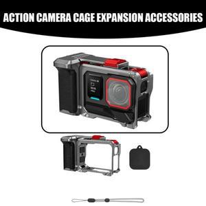 Insta360 Ace Pro2/Ace 그립 키트 (렌즈 커버 포함) 토끼 핸들 사진 케이지 거리 편안한 금속 확장 액세스