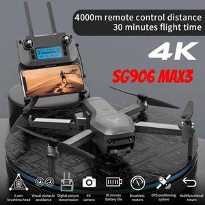 SG906 MAX3 GPS 드론   3축 짐벌 FPV 카메라 디지털  장애물 회피 콥터