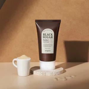[스킨푸드] 블랙슈가 퍼펙트 스크럽 폼 180ml 1개